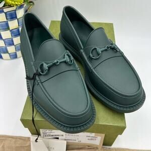 Men’s Gucci horse bit loafers size 9, made in Italy